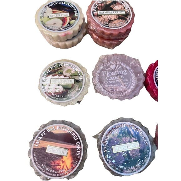 Yankee Candle Lot of 12 Assorted Wax Melt Potpourri Tarts 0.8 ounce - Picture 2 of 4